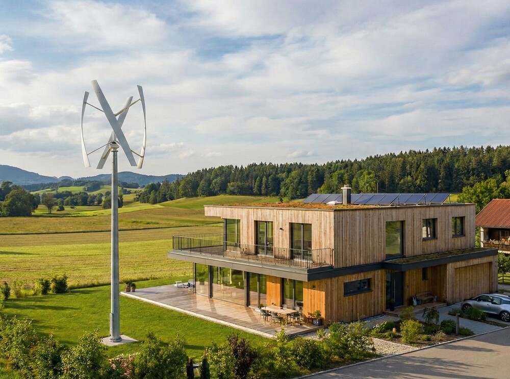 Kleinwindkraft Privatanlage